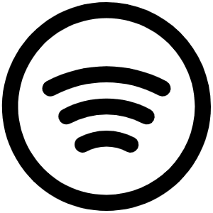 Spotify Logo Icon from Phosphor Regular Set