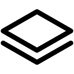 Stack Simple Icon from Phosphor Regular Set