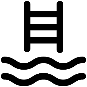 Swimming Pool Icon from Phosphor Regular Set