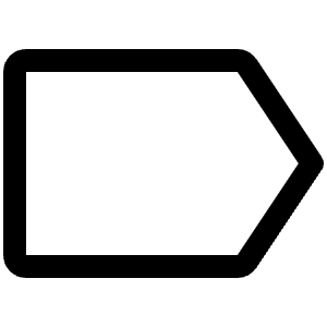Tag Simple Icon from Phosphor Regular Set