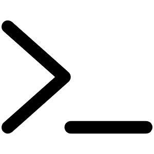 Terminal Icon from Phosphor Regular Set