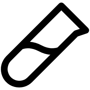 Test Tube Icon from Phosphor Regular Set