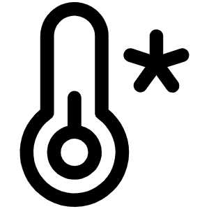 Thermometer Cold Icon from Phosphor Regular Set