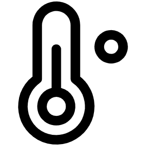 Thermometer Icon from Phosphor Regular Set