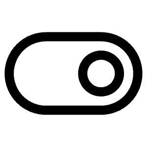 Toggle Right Icon from Phosphor Regular Set