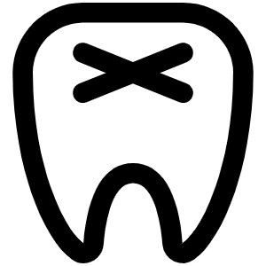 Tooth Icon from Phosphor Regular Set