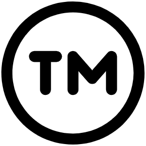 Trademark Icon from Phosphor Regular Set