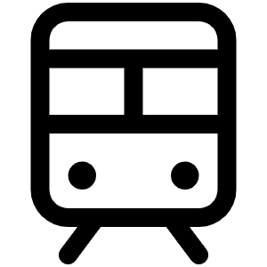 Train Icon from Phosphor Regular Set