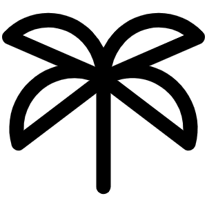 Tree Palm Icon from Phosphor Regular Set