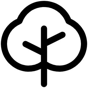 Tree Icon from Phosphor Regular Set