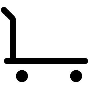Trolley Icon from Phosphor Regular Set