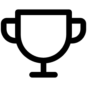 Trophy Icon from Phosphor Regular Set