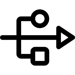 Usb Icon from Phosphor Regular Set