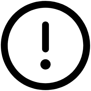 Warning Circle Icon from Phosphor Regular Set
