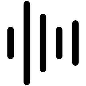 Waveform Icon from Phosphor Regular Set