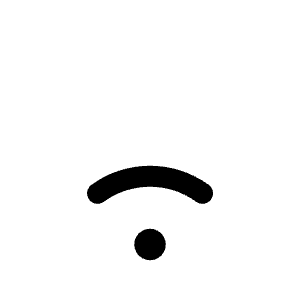 Wifi Low Icon from Phosphor Regular Set