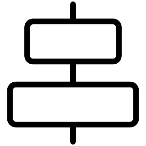 Align Center Horizontal Thin Icon from Phosphor Thin Set