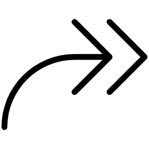 Arrow Bend Double Up Right Thin Icon from Phosphor Thin Set