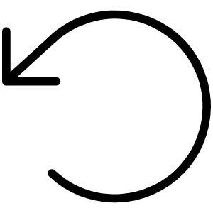 Arrow Counter Clockwise Thin Icon from Phosphor Thin Set