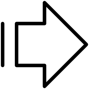 Arrow Fat Line Right Thin Icon from Phosphor Thin Set