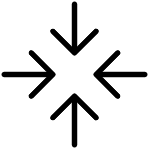 Arrows In Cardinal Thin Icon from Phosphor Thin Set