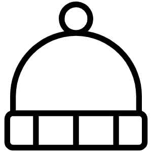 Beanie Thin Icon from Phosphor Thin Set