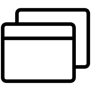 Browsers Thin Icon from Phosphor Thin Set