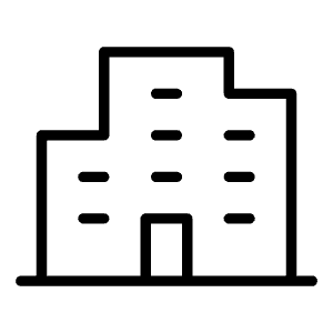 Building Apartment Thin Icon from Phosphor Thin Set