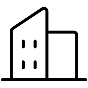 Buildings Thin Icon from Phosphor Thin Set