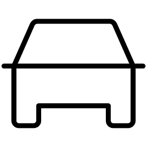 Car Simple Thin Icon from Phosphor Thin Set