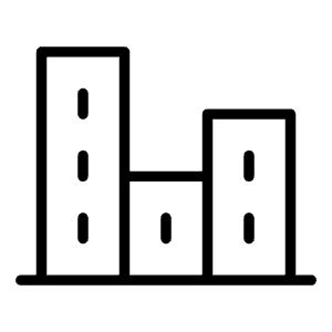 City Thin Icon from Phosphor Thin Set