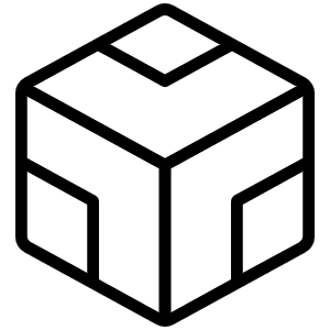 Codesandbox Logo Thin Icon from Phosphor Thin Set
