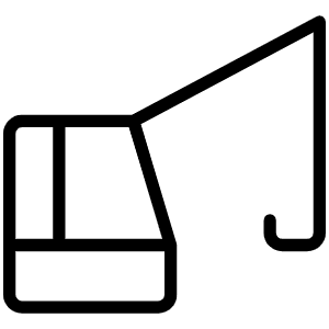 Crane Thin Icon from Phosphor Thin Set