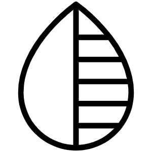 Drop Half Thin Icon from Phosphor Thin Set