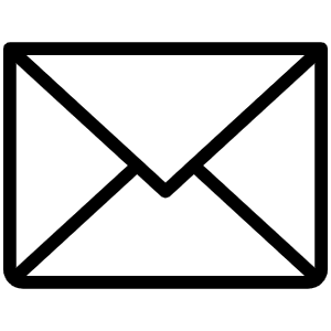 Envelope Thin Icon from Phosphor Thin Set