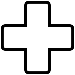 First Aid Thin Icon from Phosphor Thin Set