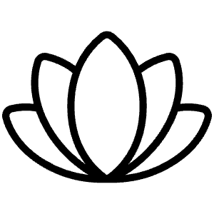 Flower Lotus Thin Icon from Phosphor Thin Set