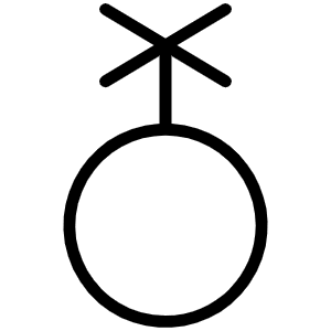 Gender Nonbinary Thin Icon from Phosphor Thin Set