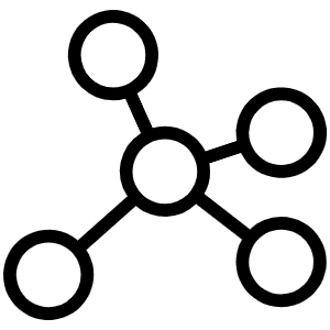 Graph Thin Icon from Phosphor Thin Set