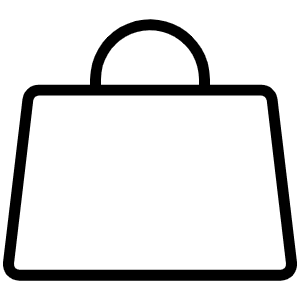 Handbag Simple Thin Icon from Phosphor Thin Set