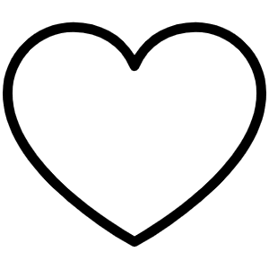 Heart Thin Icon from Phosphor Thin Set