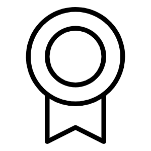 Medal Thin Icon from Phosphor Thin Set