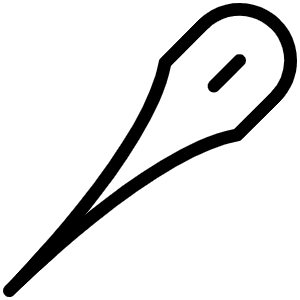 Needle Thin Icon from Phosphor Thin Set