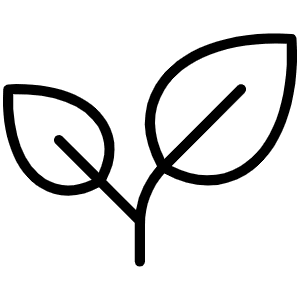 Plant Thin Icon from Phosphor Thin Set
