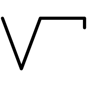 Radical Thin Icon from Phosphor Thin Set
