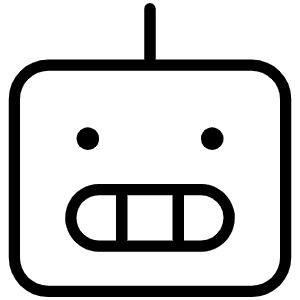 Robot Thin Icon from Phosphor Thin Set