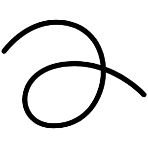 Scribble Loop Thin Icon from Phosphor Thin Set