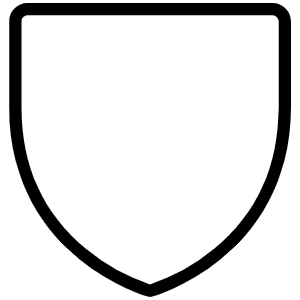 Shield Thin Icon from Phosphor Thin Set