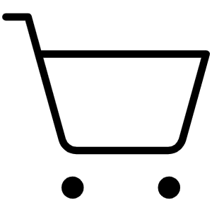 Shopping Cart Simple Thin Icon from Phosphor Thin Set