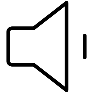 Speaker Simple Low Thin Icon from Phosphor Thin Set